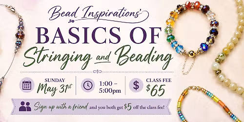 Basics of Stringing at Bead Inspirations!