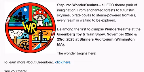 Greenberg Train & Toy Show