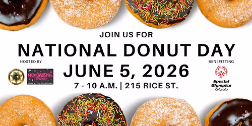 National Donut Day Fundraiser for Special Olympics Colorado!