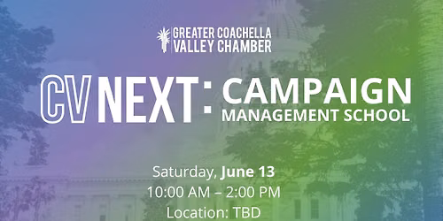 CV Next: Campaign Management School