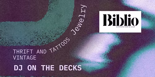 Thrift + Alt Fest at Biblio