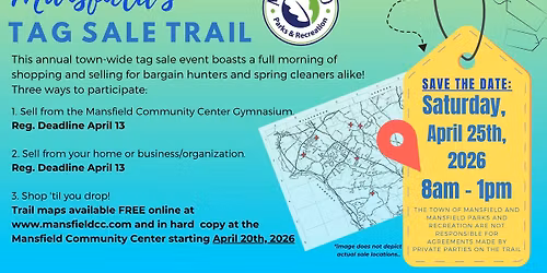Mansfield Tag Sale Trail 2026