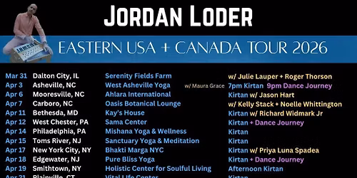 Kirtan Bliss with Jordan Loder \/Shantdeep & Joshua Earth 