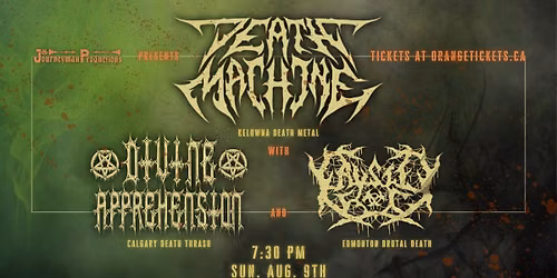 DEATH MACHINE\/\/DIVINE APPREHENSION\/\/CAUSTIC FOG