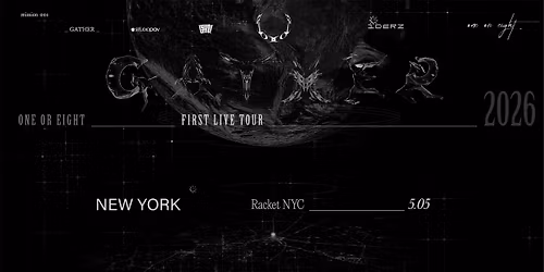 New York, NY | ONE OR EIGHT 1st LIVE TOUR - GATHER - in NORTH & SOUTH AMERICA