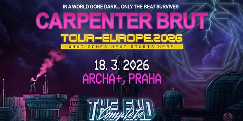 Carpenter Brut \u2022 Praha