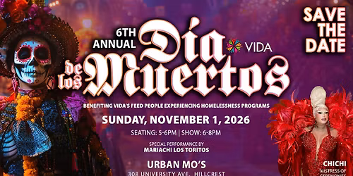 VIDA's 6th Annual D\u00eda de Los Muertos