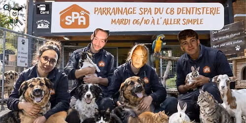 Parrainage SPA du CB Dentisterie