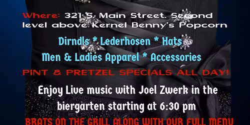 Bavarian Clothing & Imports 4th Annual Open House