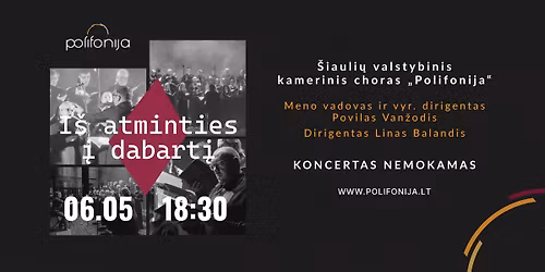 I\u0161 atminties \u012f dabart\u012f \/ POLIFONIJA