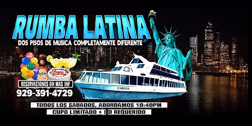 rumba latina en barco