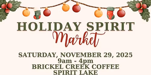 Holiday Spirit Market 2025