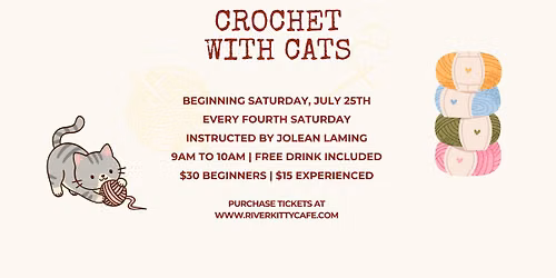 Crochet with Cats