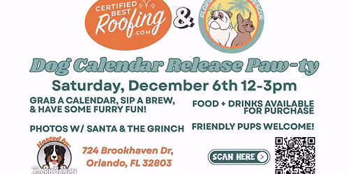 Dog Calendar Launch Paw-ty \ud83d\udc36\ud83c\udf89\ud83d\uddd3\ufe0f