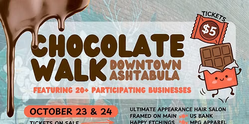 Chocolate Walk in Downtown Ashtabula