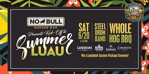 Kick-Off to Summer Luau and Whole Hog Buffet!
