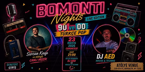 BOMONTI NIGHTS live edition