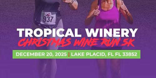 TROPICAL WINERY CHRISTMAS WINE RUN 5K
