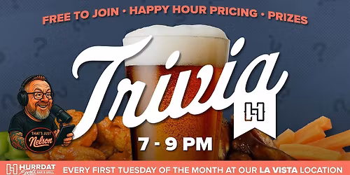 Hurrdat Trivia Night @ La Vista!