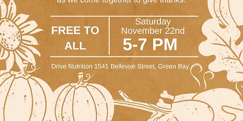 Free Community Pot Luck