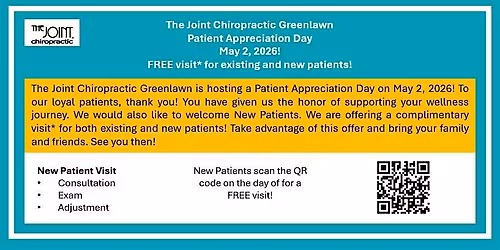 The Joint Chiropractic Greenlawn Patient Appreciation Day