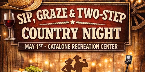 Sip, Graze & Two-step Country Event 