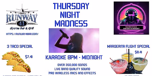 Thursday Night Madness - Full Contact Karaoke