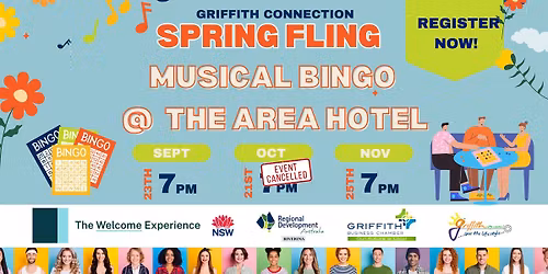 Musical Bingo @ The Area Hotel 
