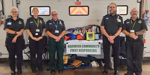 Talk \u2013 Harwich & District Community First Responders, Speaker Tony Johnson