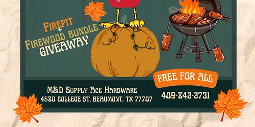 Thanks-Grilling at M&D Supply Beaumont