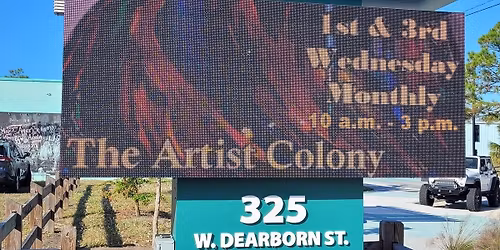 Outdoor Artist Gallery at Pioneer Plaza