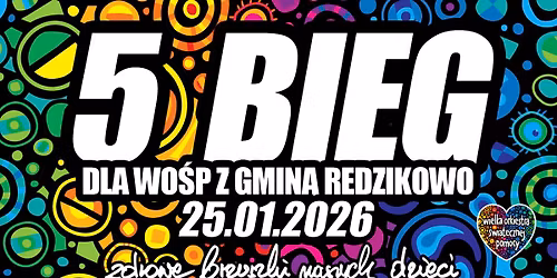 5 BIEG DLA WO\u015aP Z GMIN\u0104 REDZIKOWO