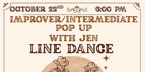 Improver\/Intermediate Pop-Up LIne Dance