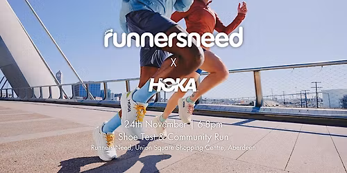 Runners Needs x Hoka test night