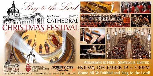 Cathedral Christmas Festival (PART I) Featuring Scruffy City Orchestra