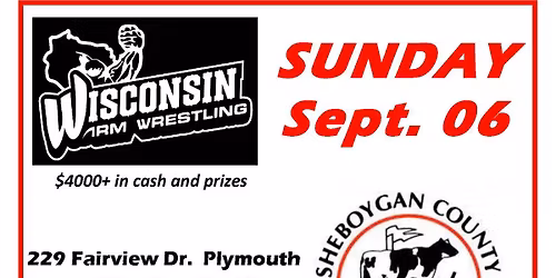 ARM WRESTLING @ Sheboygan County Fair over $4000 in prize money