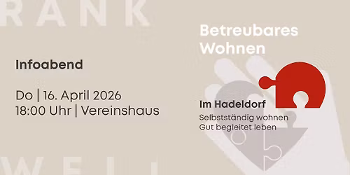 Infoabend: Betreubares Wohnen Hadeldorfstra\u00dfe