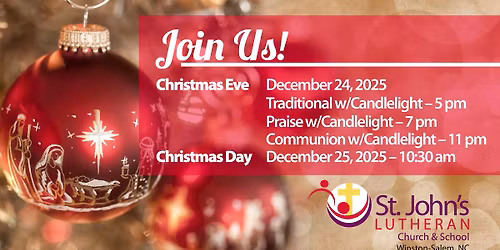 Christmas Eve and Christmas Day Services