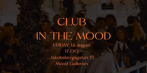 CLUB - IN THE MOOD | H\u00d6STPREMI\u00c4R 