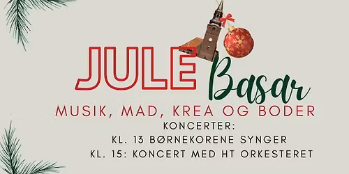 Julebasar med koncerter, mad, krea og boder