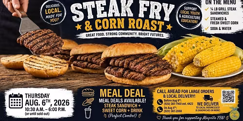 Mayville FFA Steak Fry and Corn Roast