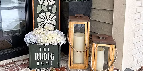 DIY Planter and Bench Workshop