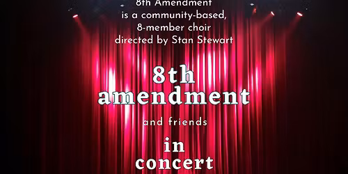 8th amendment and friends - in concert