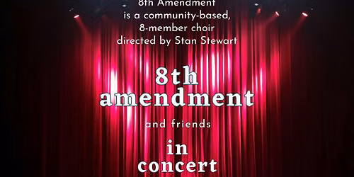 8th amendment and friends - in concert
