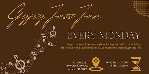 Gypsy Jazz Jam @ the Winery!