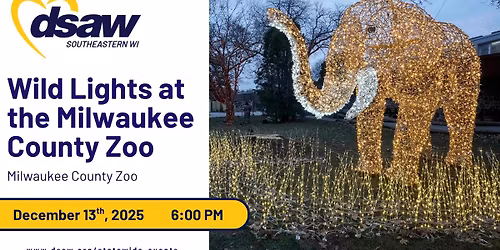 Wild Lights at the Milwaukee County Zoo