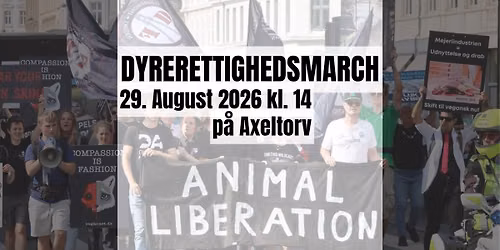 Dyrefrig\u00f8relsesmarch 2026 \/\/ Animal Liberation March 2026