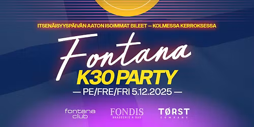 K30-BILEET \/\/ KOLMESSA KERROKSESSA