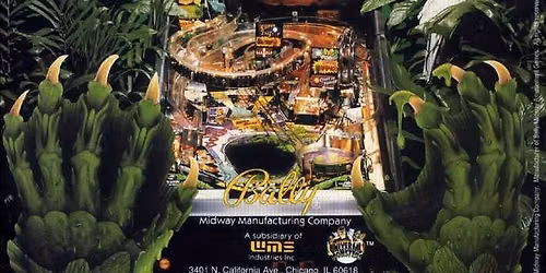 Potomac Pinball Creature Feature @ the Hollywood Underground 