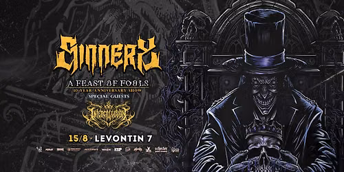 Sinnery A Feast Of Fools 10 Year Anniversary Show